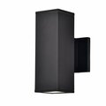 Sunpark Outdoor Integrated LED Wall Light Fixture, 4000K, Black Finish 3-4046D-A-05-4000K